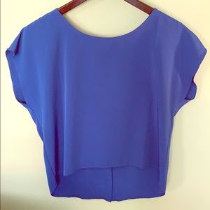 Forever 21 | Short Sleeve Button Up Back Shirt